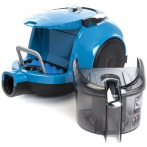 Vacuum cleaner with dust container