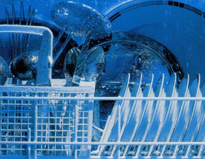 Dishwasher water consumption