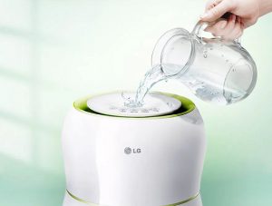 Humidifier water consumption