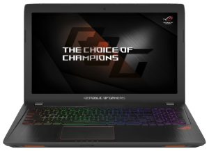 Laptop ASUS ROG GL553VD da 15 pollici