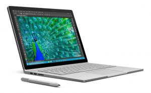 מחשב נייד מגע מגע של Surface Book של מיקרוסופט