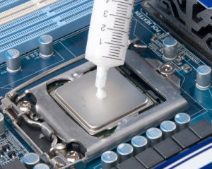 thermal grease on the processor