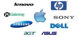 Popular laptop manufacturers