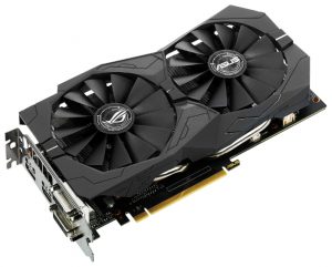 Carte de jeu ASUS GeForce GTX 1050 Ti 1290Mhz PCI-E 3.0 4096Mb 7008Mhz 128 bits 2xDVI HDMI HDCP Strix