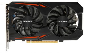 GIGABYTE GeForce GTX 1050 Ti 1316Mhz PCI-E 3.0 4096Mb 7008Mhz 128 bit DVI HDMI HDCP OC