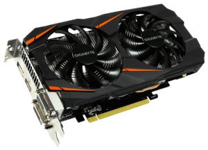 GIGABYTE GeForce GTX 1060 1582Mhz PCI-E 3.0 3072Mb 8008Mhz 192 bit 2xDVI HDMI HDCP Card