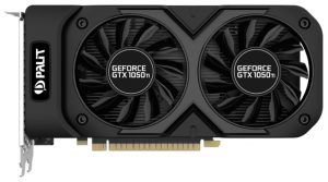 Palit GeForce GTX 1050 Ti 1366Mhz PCI-E 3.0 4096Mb 7000Mhz 128 bit DVI HDMI HDCP Dual OC