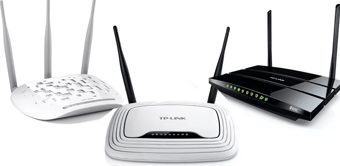 Lots of wifi routers