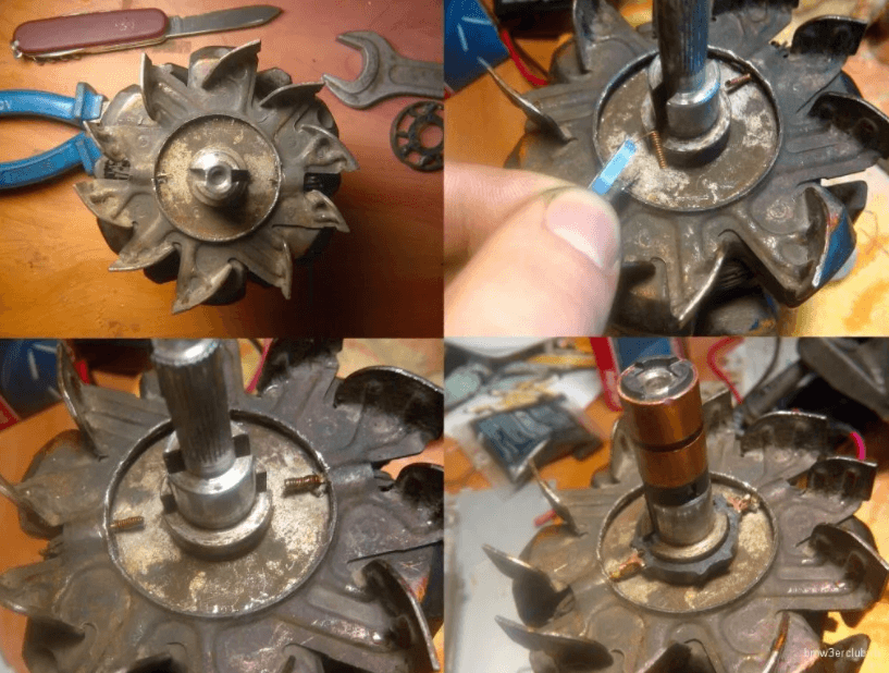 Step-by-step instructions for replacing the sprocket on a chainsaw