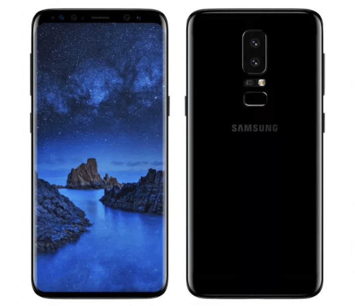 Samsung с мощна Samsung Galaxy S9 + 64GB батерия