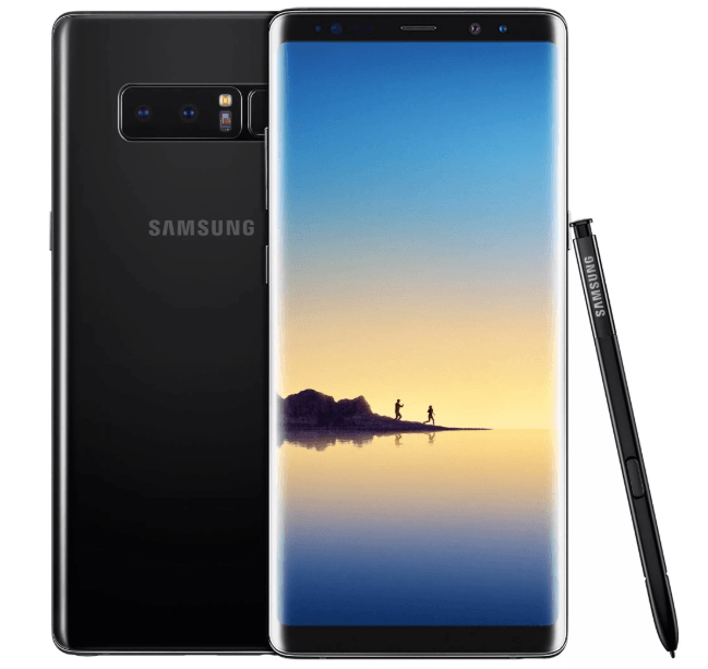 Samsung Galaxy Note8 64GB עם זיכרון RAM טוב