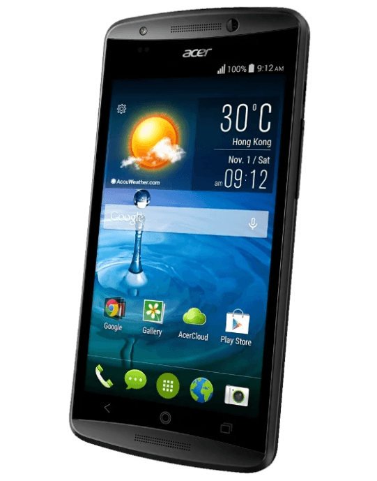 Acer Liquid E700 avec 3 cartes SIM