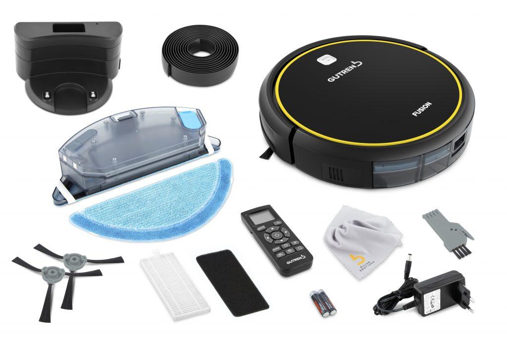 Robot vacuum cleaner GUTREND FUSION 150 - an overview of technical characteristics and capabilities in 2020