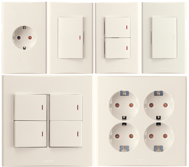 Anam photos of sockets and switches
