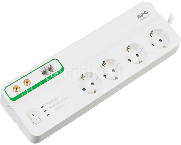 Surge protector with option APC PMF83VT-RS 3 m