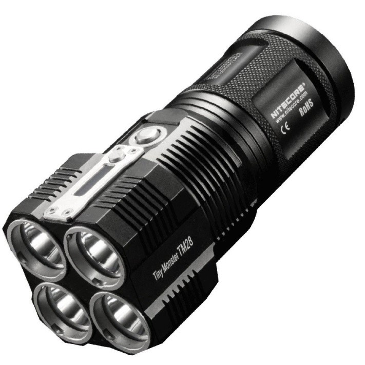Flashlight Nitecore TM28 with an interesting design