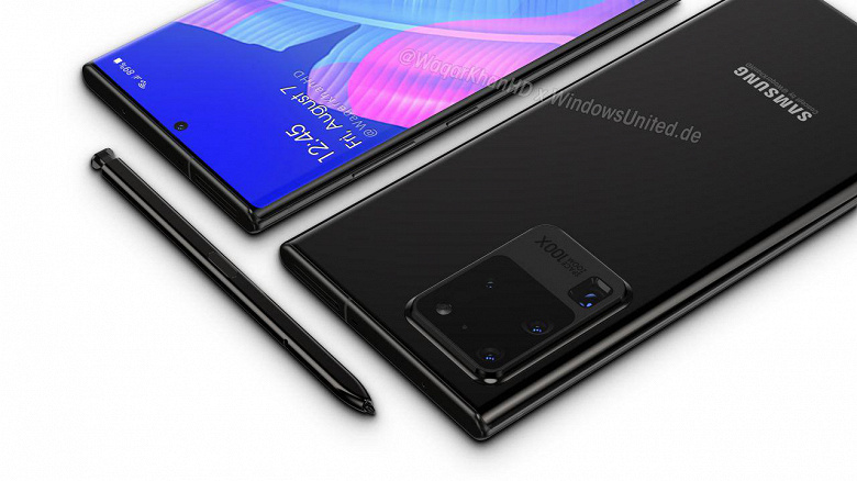The most anticipated new items of the end of 2020 Samsung Galaxy Note 20