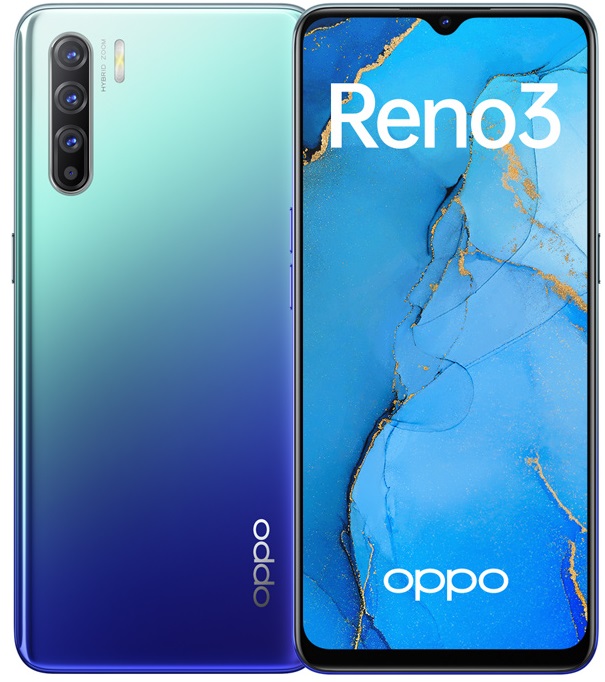 Smartphones price / quality with the best camera up to 30,000 rubles OPPO Reno 3